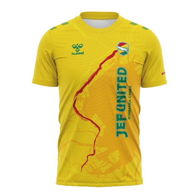 hummel25限定ユニフォーム柄Tシャツ
