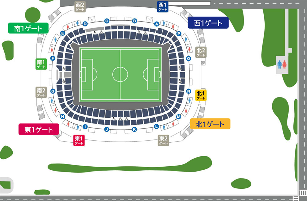 入場ゲート